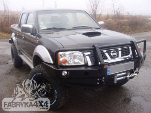 Navara winch online bumper