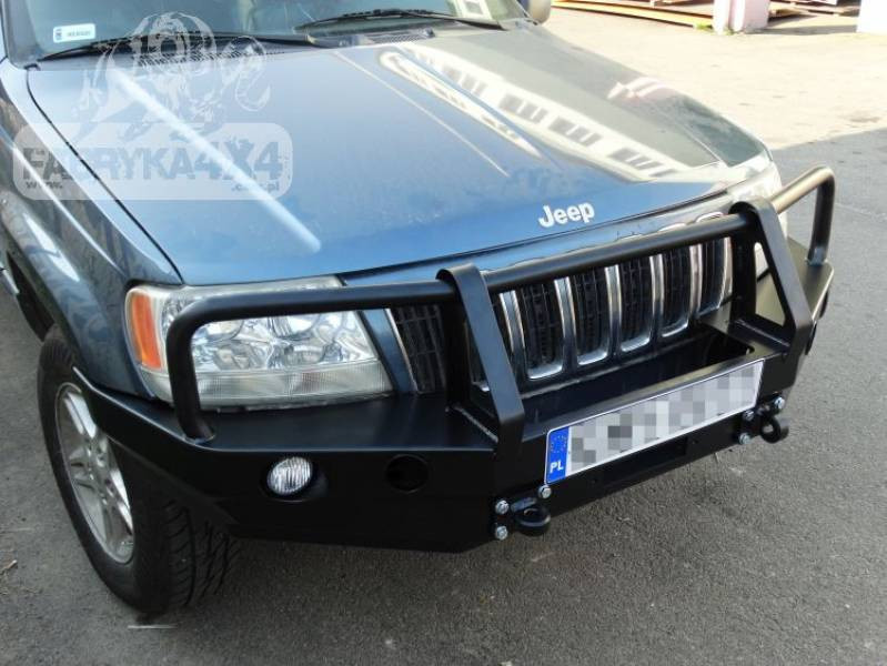 F4x4 Front bumper with winch plate Jeep Grand Cherokee WJ -