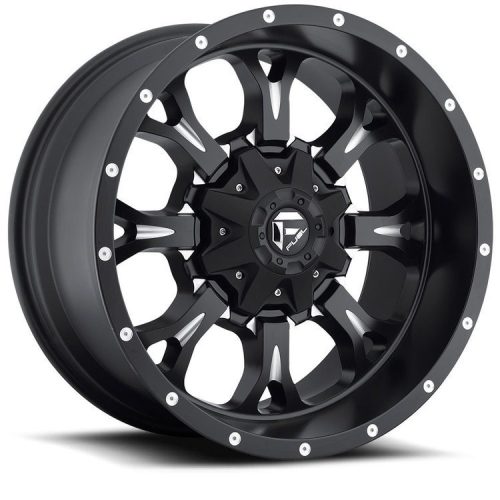 Alloy Wheel 20x9 ET20 5x139.7/5x127 D517 Krank Matte Black Milled Fuel