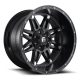 Alloy Wheel 17x8.5 ET38 5x110/5x127 D531 Hostage Matte Black Fuel