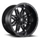 Alloy Wheel 17x8.5 ET38 5x114.3/5x120 D531 Hostage Matte Black Fuel