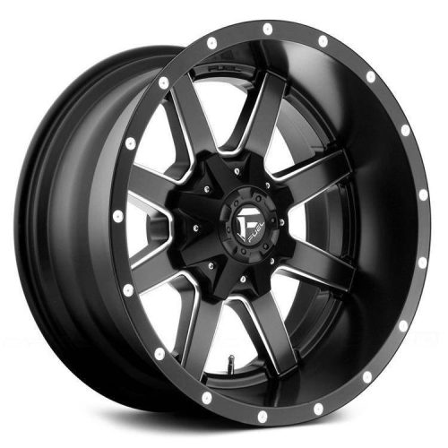 Alloy Wheel 22x10 ET-24 6x139,7/6x135 D538 Maverick Matte Black Milled Fuel