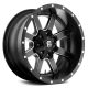 Alloy Wheel 22x10 ET-24 6x139,7/6x135 D538 Maverick Matte Black Milled Fuel