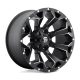 Alloy Wheel 17x8.5 ET25 5x108/5x127 D546 Assault Matte Black Milled Fuel