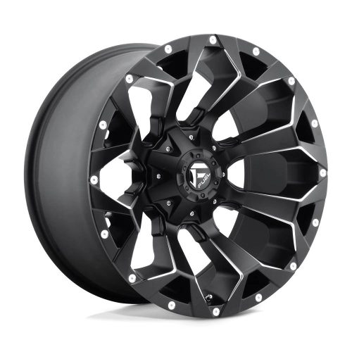 Alloy Wheel 17x9 ET1 5x114.3/5x127 D546 Assault Matte Black Milled Fuel