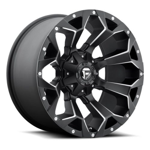 Alloy Wheel 20x9 ET1 6x139,7/6x135 D546 Assault Matte Black Milled Fuel