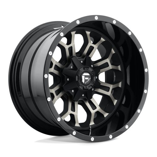 Alloy Wheel 17x9 ET-12 5x114.3/5x127 D561 Crush Gloss Machined Double Dark Tint Fuel