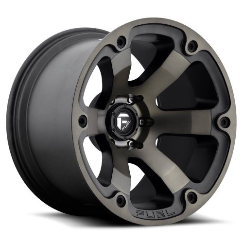 Alloy Wheel 17x9 ET-12 5x127 D564 Beast Matte Black/Double Dark tint Fuel