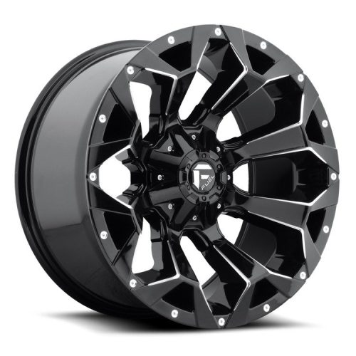 Alloy Wheel 17x9 ET-12 5x127/5x114.3 D576 Assault Gloss Black Milled Fuel