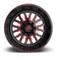 Alloy Wheel 22x10 ET-19 6x135/6x139,7 D612 Stroke Gloss Black/Red Tinted Clear Fuel