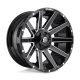 Alloy Wheel 18x9 ET-12 5x114.3/5x127 D615 Contra Gloss Black Milled Fuel