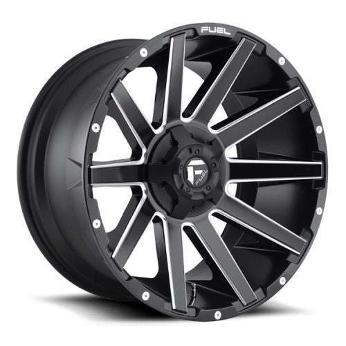 Alloy Wheel 18x9 ET-12 6x139,7/6x135 D616 Contra Matte Black Milled Fuel