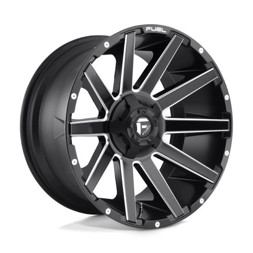 Alloy Wheel 18x9 ET1 6x135/6x139,7 D616 Contra Matte Black Milled Fuel