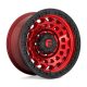 Alloy Wheel 17x9 ET1 5x127 D632 Zephyr Candy RED Black Bead Ring Fuel