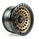 Alloy Wheel 20x9 ET1 5x127 D634 Zephyr Matte Bronze/Black Bead Ring Fuel