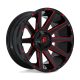 Alloy Wheel 18x9 ET1 6x135/6x139,7 D643 Contra Gloss Black RED Tinted Clear Fuel