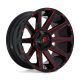 Alloy Wheel 20x9 ET2 6x135/6x139.7 D643 Contra Gloss Black RED Tinted Clear Fuel