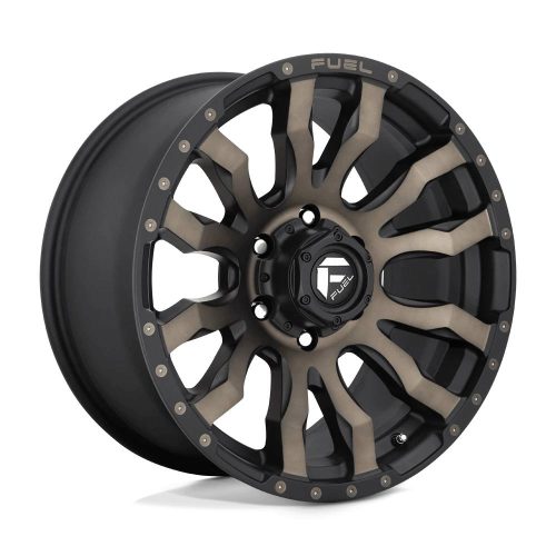 Alloy Wheel 20x10 ET-18 6x139,7 D674 Blitz Matte Black Double Dark Tint Fuel