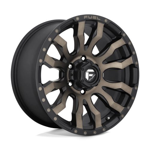 Alloy Wheel 20x10 ET-18 6x135 D674 Blitz Matte Black Double Dark Tint Fuel