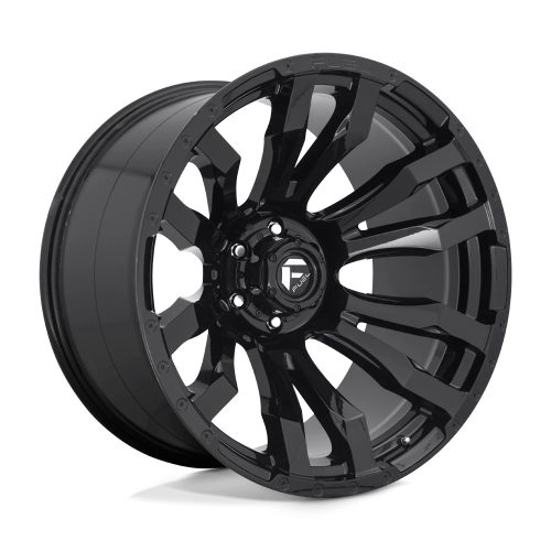 Alloy Wheel 17x9 ET-12 5x127 D675 Blitz Gloss Black Fuel