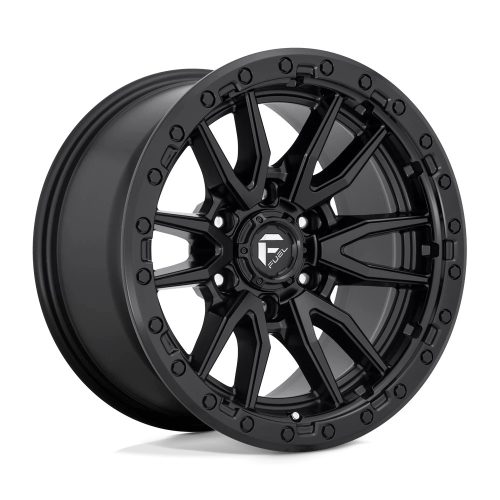 Alloy Wheel 17x9 ET1 6x139,7 D679 Rebel Matte Black Fuel