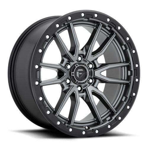 Alloy Wheel 20x10 ET-18 6x139,7 D680 Rebel 6 Anthracite Center/Black Lip Fuel