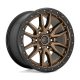 Alloy Wheel 17x9 ET1 6x139,7 D681 Rebel Matte Bronze Black Bead Ring Fuel