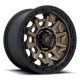 Alloy Wheel 16x8 ET1 6x139,7 D696 Covert Matte Bronze Black Bead Ring Fuel