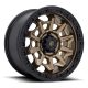 Alloy Wheel 18x9 ET1 6x139,7 D696 Covert Matte Bronze Black Bead Ring Fuel