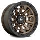 Alloy Wheel 18x9 ET20 6x135 D696 Covert Matte Bronze/Black Bead Ring Fuel