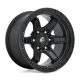 Alloy Wheel 17x9 ET1 6x139.7 D697 Kicker Matte Black Fuel