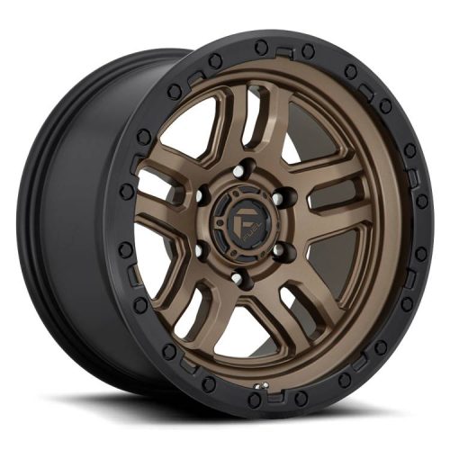 Alloy Wheel 17x9 ET-12 5x127 D702 Ammo Matte Bronze Black Bead Ring Fuel