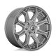 Alloy Wheel 20x9 ET20 6x135 D705 Siege Brushed GUN Metal Tinted Clear Fuel