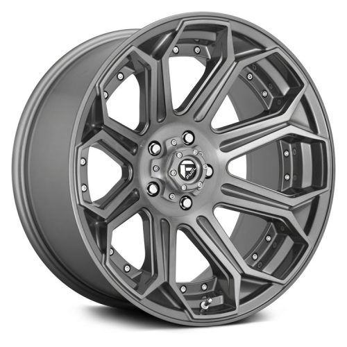 Alloy Wheel 22x12 ET-44 6x139,7 D705 Siege Brushed Gun Metal Tinted Clear Fuel