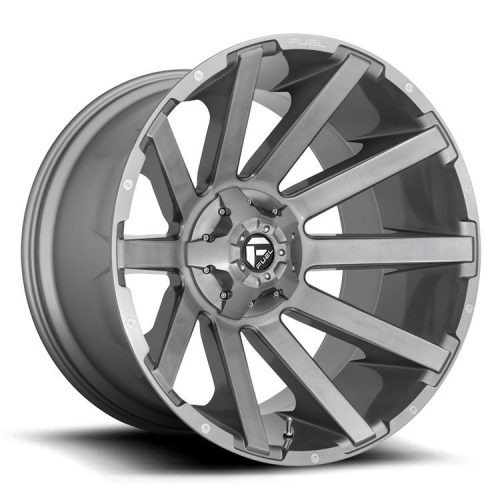 Alloy Wheel 20x9 ET2 6x139,7/6x135 D714 Contra Brushed Gun Metal/Tinted Clear Fuel