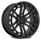 Alloy Wheel 20x9 ET1 6x139,7 D718 Heater Matte Black Fuel