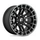 Alloy Wheel 20x10 ET-18 6x139,7 D720 Heater Matte Black Double Dark Tint Machined Fuel