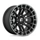 Alloy Wheel 20x9 ET1 6x135 D720 Heater Matte Black Double Dark Tint Machined Fuel