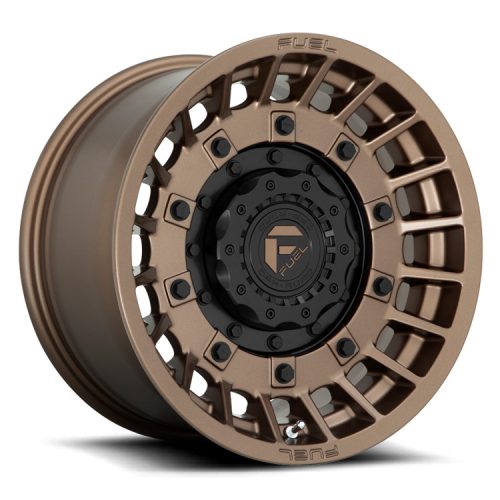 Alloy Wheel 17x9 ET1 6x135/6x139,7 D725 Militia Matte Bronze & Black Fuel