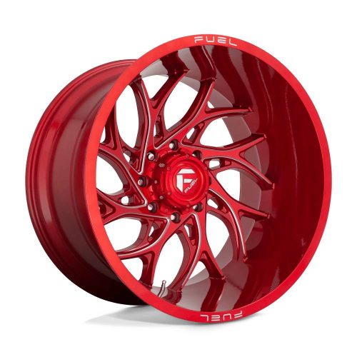 Alloy Wheel 22x10 ET-18 6x139,7 D742 Runner Candy RED Milled Fuel