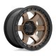 Alloy Wheel 17x9 ET-12 6x139,7 D751 Block Matte Bronze W/ Black Ring Fuel