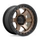 Alloy Wheel 17x9 ET1 6x139,7 D751 Block Matte Bronze W/ Black Ring Fuel