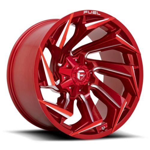 Alloy Wheel 22x10 ET-18 6x135/6x139,7 D754 Reaction Candy RED Milled Fuel