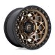 Alloy Wheel 17x9 ET-12 5x127 D785 Unit Bronze W/ Matte Black Ring Fuel