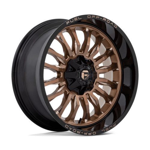 Alloy Wheel 22x10 ET-18 6x135/6x139.7 D797 ARC Platinum Bronze W/ Black LIP Fuel