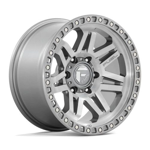 Alloy Wheel 17x9 ET-12 5x127 D812 Syndicate Platinum Fuel