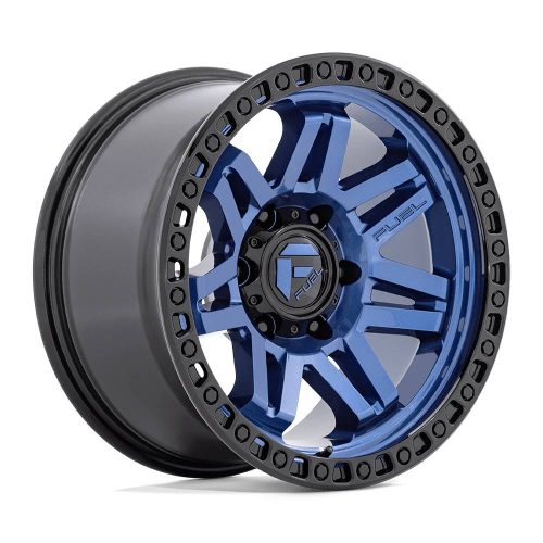 Alloy Wheel 17x9 ET-12 6x139,7 D813 Syndicate Dark Blue W/ Black Ring Fuel