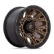 Alloy Wheel 17x9 ET-12 5x127 D826 Traction Matte Bronze W/ Black Ring Fuel