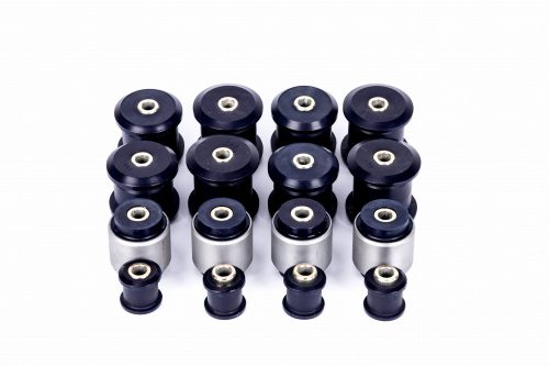 Kalgum polyurethane bushing set with metal casing for the front control arm bushings for Suzuki Jimny Suzuki SJ80 1998 - 2018 (coil-spring Samurai)