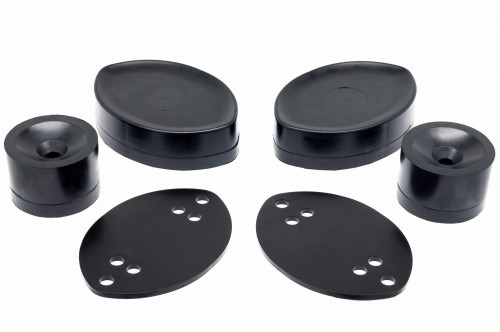 Kalgum rubber bump stop extension for Jeep Wrangler IV JL +1.5"